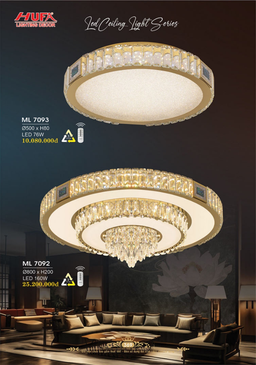 Bảng giá đèn trang trí HUFA